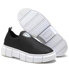 Tènis Plataforma Feminino Moda Conforto Polo Power Flatform-Feminino