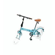 Bicicleta Dobrável Fenix Blue LIGHT - Kit Marcha Shimano - 6 Velocidades-Unissex