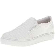 Tênis Feminino Slip On Ana Flex Casual Branco 314713