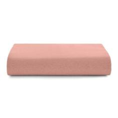 Lençol com Elástico King Altenburg Malha Fio Penteado 100% Algodão - Rosa