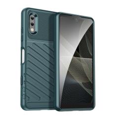 Capas para SONY Xperia Ace II.Caso básico,Botão de pressão flexível / 360 ° Proteção completa,Sensação arenácea