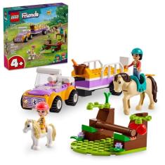 Lego Friends Trailer De Cavalos E Pôneis, Brinquedo 4+