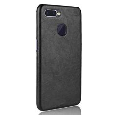Capa para Oppo A7X, capa de celular, proteção robusta 360° protege seu telefone, capa de couro granulado, capa para Oppo A7X