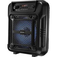 Caixa de Som Lenoxx Portátil CA60 80W Preto - Bivolt