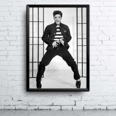 Quadro Elvis Presley A4 - Sdesign