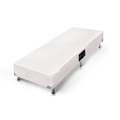Cama Box Base Universal Solteiro Kingdom Aloe Vera (88x188x23) - Castor