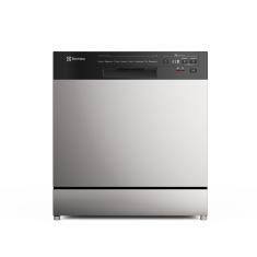Lava-Louça Electrolux 8 Serviços Inox com Programa Lava & Seca 50 min (LS08E) 220V