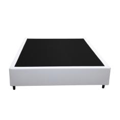 Base Box Viúva Santo Box Sintético Branco 40x128x188