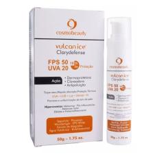 Clarydefense Vulcan Ice fps 50 Protetor Solar Cosmobeauty 50g