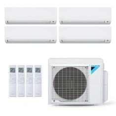 Ar-Condicionado Multi Split Inverter Daikin 28.000 BTUs (4x Evap HW 9.000) Quente/Frio 220V