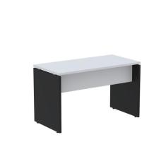 Escrivaninha Mesa Escritório Retangular 120cmx60cm P25 120cm Cinza E P