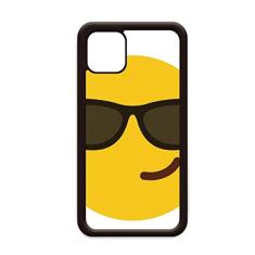 Sunglass Cool Yellow Cute Online Chat para iPhone 12 Pro Max Capa para Apple Mini Mobile Case