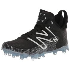 New Balance Tênis masculino Freezelx V4 Lacrosse, Preto/branco/azul polar, 4.5
