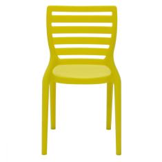 Cadeira Infantil Tramontina Sofia Amarela Em Polipropileno