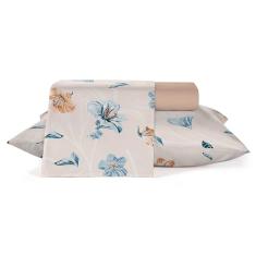 Jogo Roupa de Cama 100% Algodão Teka Crystal Queen