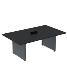 Mesa de Reunião 2000x1200 Mrcpb2012pp Preto/Grafito