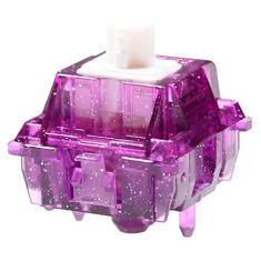 KPREPUBLIC Prevail Nebula Purple Switch Linear 62g 5pin SMD RGB MX interruptor de haste para teclado mecânico Nylon LY 60M mola longa