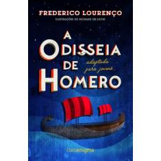 Livro - A Odisseia de Homero adaptada para jovens