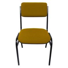 Cadeira Empilhável para Auditórios Linha Hotel Smart Amarelo