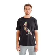 Camiseta Pica Pau Vinho Reserva, P, Preto