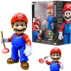Boneco Articulado Mario Desentupidor Super Mario Sunny 4264