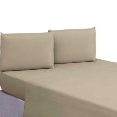 Lençol CASAL Liso Avulso SEM Elástico para Revenda Cama Box Microfibra