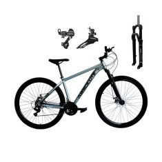 Bicicleta Aro 29 Absolute Nero 5 Alumínio 24v Câmbios Shimano Tz Suspensão 100mm Trava no Ombro-Unissex