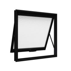 Janela De Aluminio Maxim-ar 60x80cm Lucasa Preto