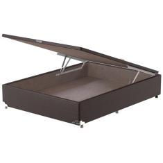 Base Box Para Colchão De Solteiro Probel Classic Com Baú 40x88x188cm Marrom