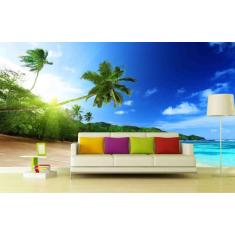 Papel de Parede Painel Fotográfico Praia n54 2,00X3,00 - Voce Decorand
