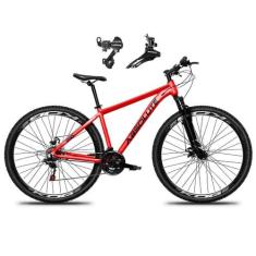 Bicicleta Aro 29 Absolute Nero 5 Alumínio 21v Câmbios Shimano Freio a 