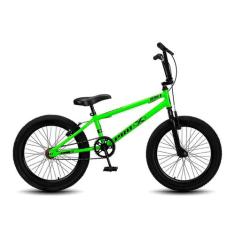 Bicicleta Aro 20 BMX Infantil PRO X S1 FreeStyle VBrake - Pro-X, Verde