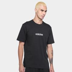 Camiseta Adidas Logo Linear Masculina-Masculino