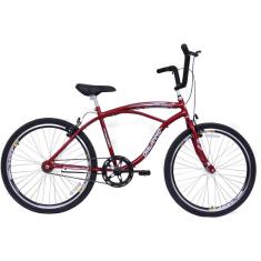 Bicicleta Masculina Aro 26 Beach Vermelho