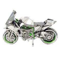 Miniatura De Montar Kawasaki Ninja H2r Metal Premium Series