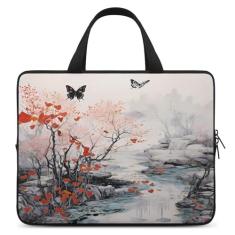 Bolsa para laptop compatível com MacBook Pro de 17 polegadas M2/M1, MacBook Pro 14 polegadas, MacBook Air de 13,3 polegadas, iPad Pro 12,9 polegadas, Surface Pro 9/8 de 17 polegadas, bolsa de borracha