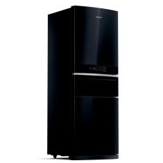 Geladeira Brastemp Inverse 3 Frost Free 419L cor Preta 220V