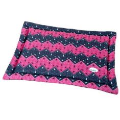 Colchonete para Cachorro Gato Caminha Pet 80x60 Pink Marinho - CasaHom