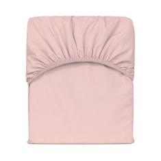 Lençol Avulso Solteiro Slim Com Elástico Percal 200 Fios - Rose