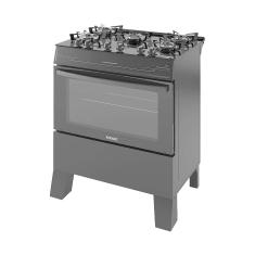 Fogão a Gás Itatiaia Electra Glass Plus 5 Bocas Mesa de Vidro - Bivolt