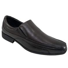 Sapato Conforto Couro Pipper Tradicional Masculino - Marrom - 39