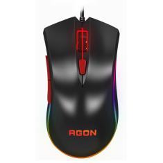 Mouse Gamer AOC Agon - 4000dpi - 6 Botões Programáveis - RGB - Avago-3050 gaming sensor - AGM3050/D