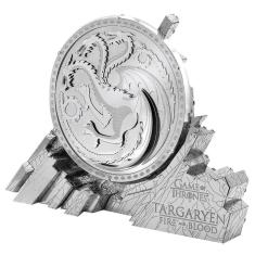Miniatura De Metal Earth Game Of Thrones  Targaryen Sigil