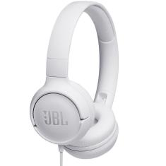 Fone Headphone Tune 500 Branco, JBLT500BWHT