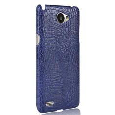 Capa para LG Prime II Capa para celular Rugged Shield 360° Proteja seu telefone com padrão de crocodilo capa para LG Prime II