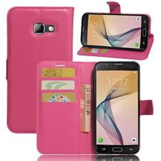 Capa para Samsung Galaxy A5 (2016)/A510 â€“ Capa flip de couro PU de para Galaxy A5 (2016), capa de proteção de telefone estilo empresarial, capa com [compartimentos para dinheiro e