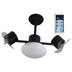 Ventilador de Teto Treviso Infinit Plus Preto C/Controle Remoto Bivolt