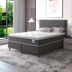 Cama Box King Molas Ensacadas Individualmente 193X203 Pillow Top Berth