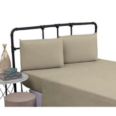 Lençol de Cama Queen Size Revenda Sem Elástico Hotel Pousada Cama Box 