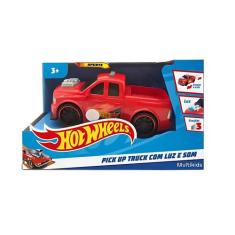 Brinquedo Infantil Carrinho Hot Wheels Pick Up Truck Vermelho Com Luz 
